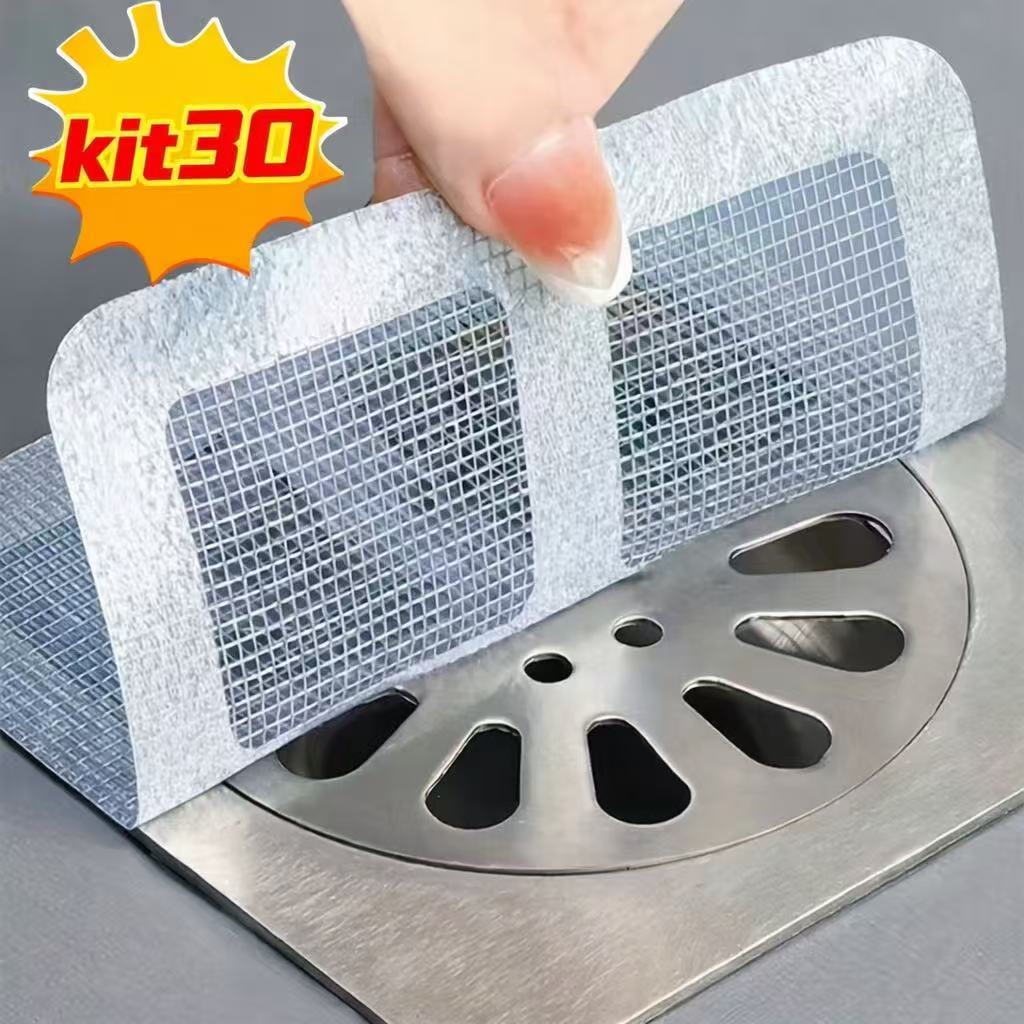 Kit Adesivos Protetores de Ralo Tela Descartavel Anti Entupimento e Anti Insetos Para Casa Fácil e Pratico em Oferta na Shopee