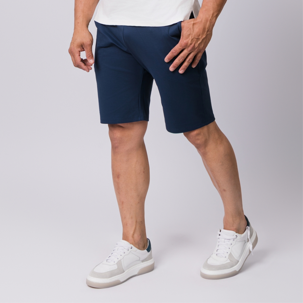 Bermuda Confortável Casual Masculina Tecido Com Elastano