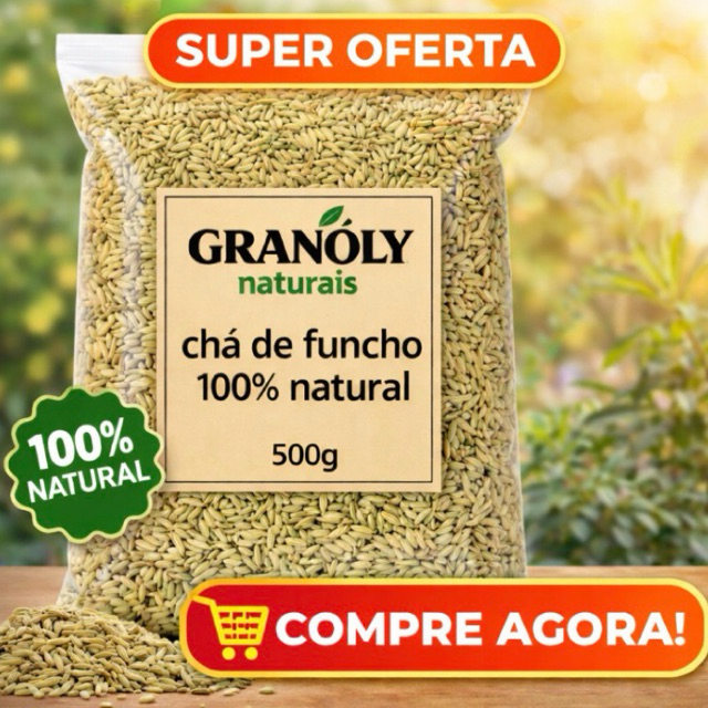 Chá de Funcho  500g A Granel🌱