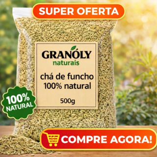 Chá de Funcho  500g A Granel🌱 em Oferta na Shopee