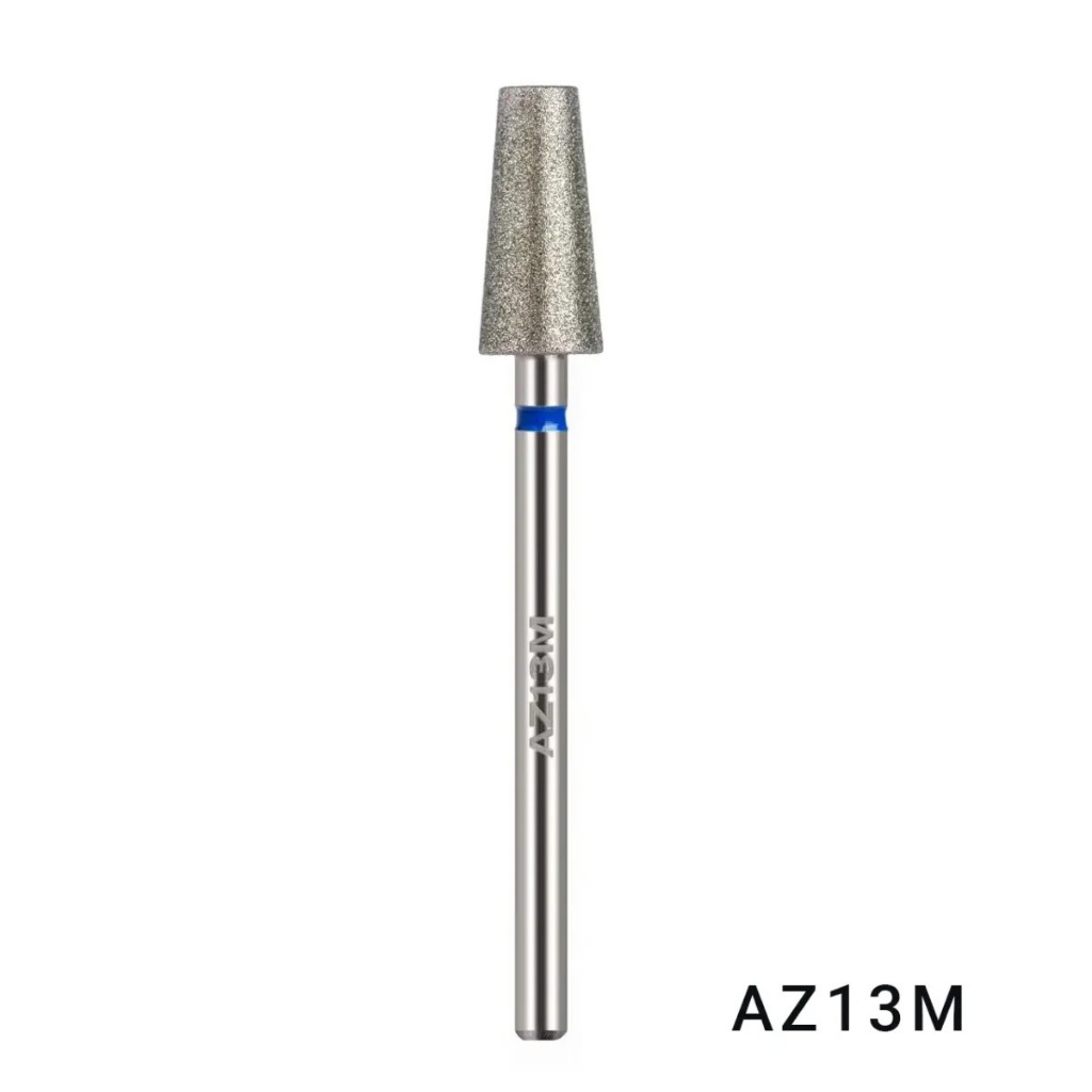 Broca de Cutícula Diamantada Azzio AZ13M - Formato Pêra em Oferta na Shopee