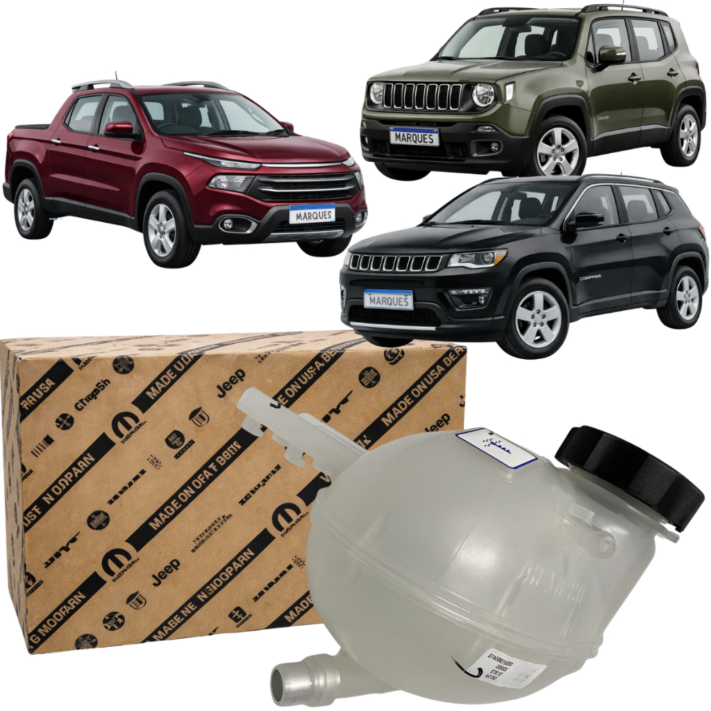 Reservatório De Água Radiador Jeep Compass Renegade E Toro