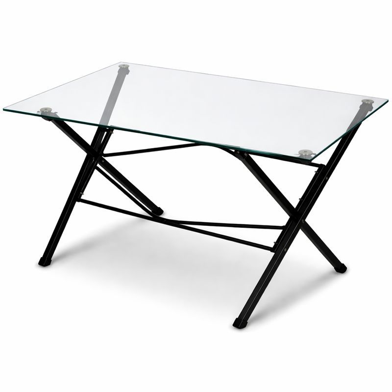 Base de Mesa em X Desmontável Pedra Madeira Vidro Resistente Moderna em Aço Compacta Para Cozinha em Oferta na Shopee