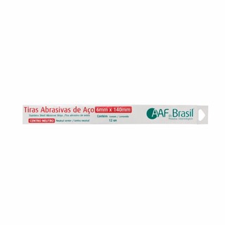 Tira de Lixa de Aço 6mm Com 12UN - AAF Brasil