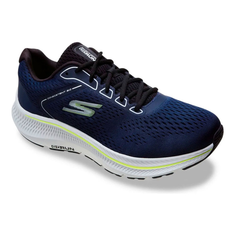 Tênis Masculino Skechers Go Run Consistent 2.0 Original Leve Confortável Corrida e Caminhada