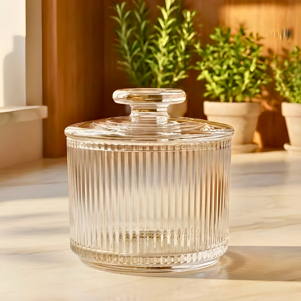 Manteigueira Francesa Transparente de vidro, Elegante, porta manteiga, resistente, 10 cm, 300 gr em Oferta na Shopee