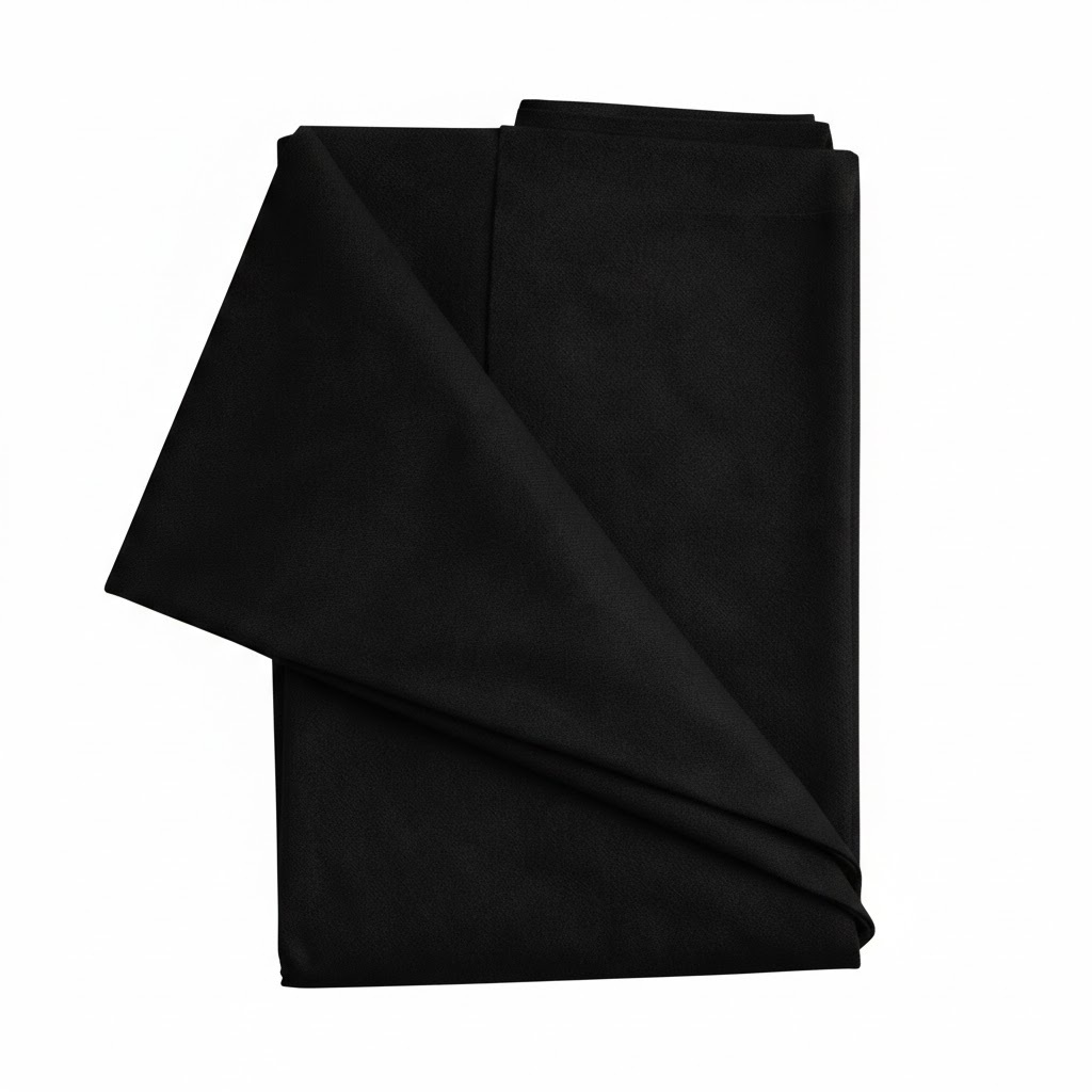 Tecido Suede Preto Liso Veludo 1,40 metros x 5 metros 10 metros 15 metros ou 25 metros