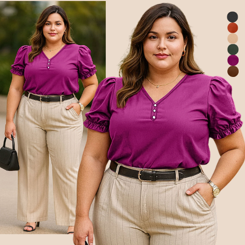 BLUSA PLUS SIZE FEMININA ESTILOSA SOLTINHA BASICA GRANDE FESTA BLUSAS FEMININOS BLOGUEIRA VERSATIL PROMOÇÃO DIA A DIA em Oferta na Shopee