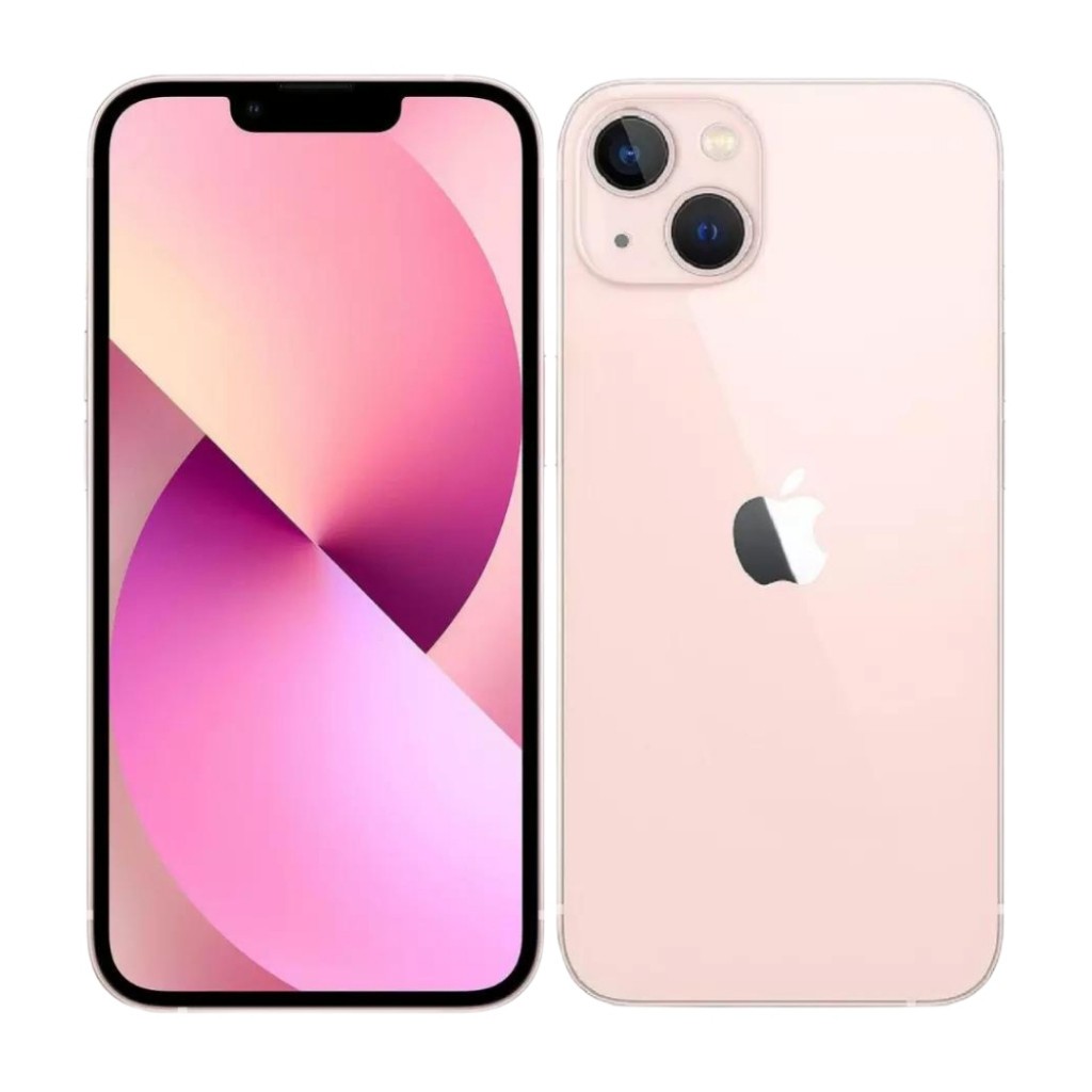 iPhone 13 Rose 128GB - Desempenho Potente, FaceID Funcional, Bateria A partir de