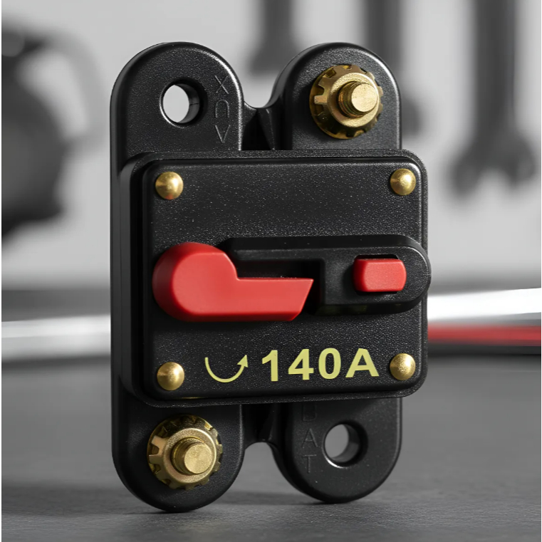 Disjuntor Automotivo 140a Fusivel Protecao Som Chave Geral