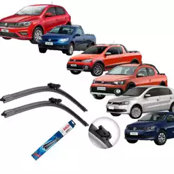 Palheta Limpador Parabrisa Gol Saveiro Voyage Click G6/g7 preto