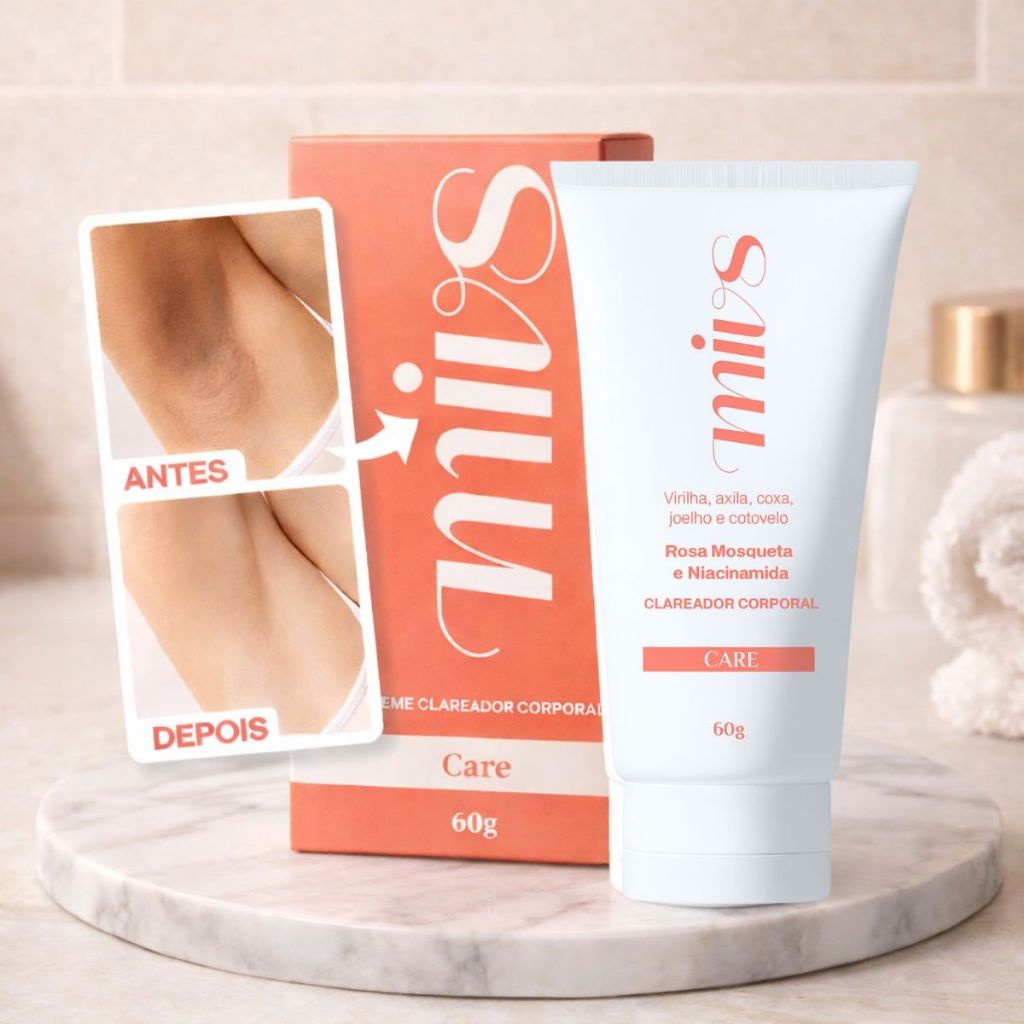 Clareador Mivs de Virilha Axila Coxa Cotovelo e Joelho Com Niacinamida E Rosa Mosqueta 60g em Oferta na Shopee