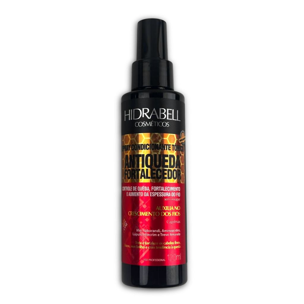 Spray Capilar Condicionante Tônico Antiqueda Fortalecedor Hidrabell 120ml