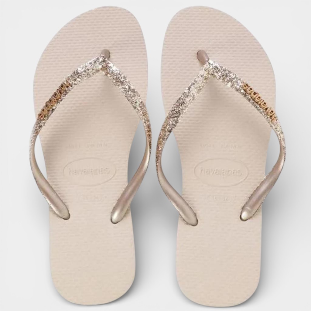 Chinelo Havaianas Slim Glitter II Feminino Original em Oferta na Shopee