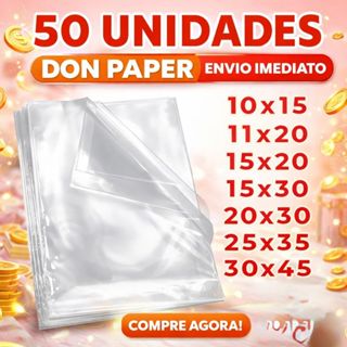 Saquinhos Transparentes Celofane BOPP para Presentes e Lembrancinhas com Alta Transparência em Oferta na Shopee