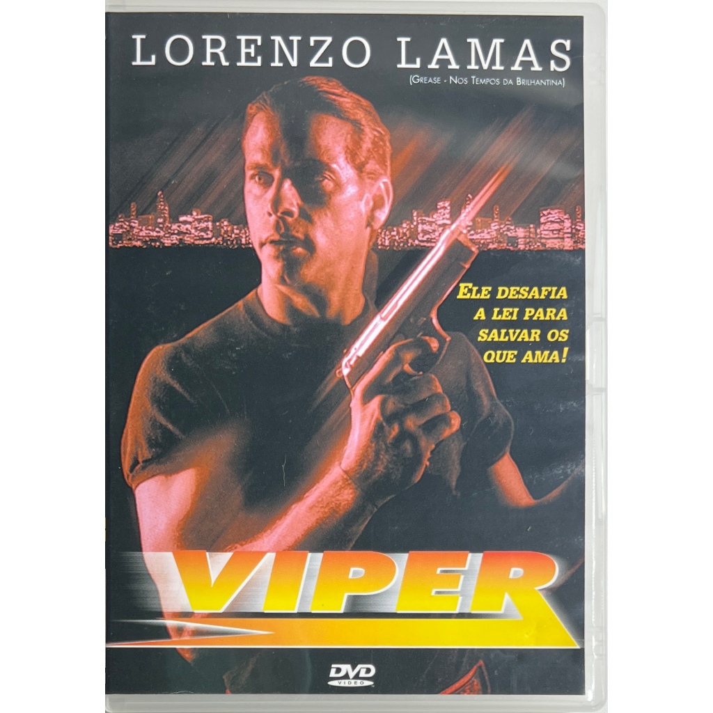 Viper - Desafiando o Perigo - 1994 - DVD Original - Raridade