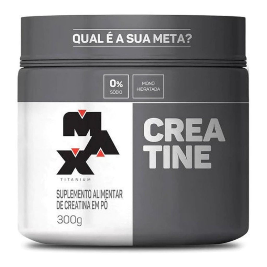 Creatina Monohidratada 300g - Suplemento em Pó Sem Sabor