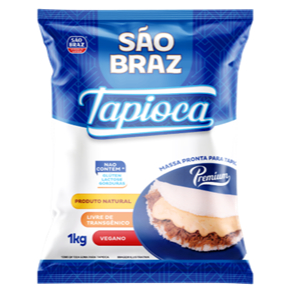 Tapioca Semi Pronta São Braz - 1kg