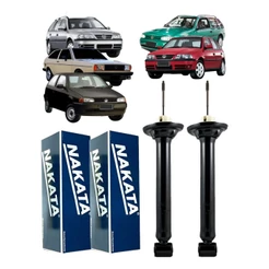 Par de Amortecedor Traseiro Original Nakata Vw Gol Bola Parati G2 G3 G4 1995 a 2014