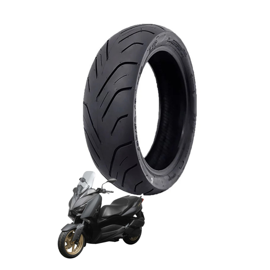 Pneu Traseiro Yamaha Xmax 250 Kenda Forza 350 140/70-14 K6007 Sem câmera