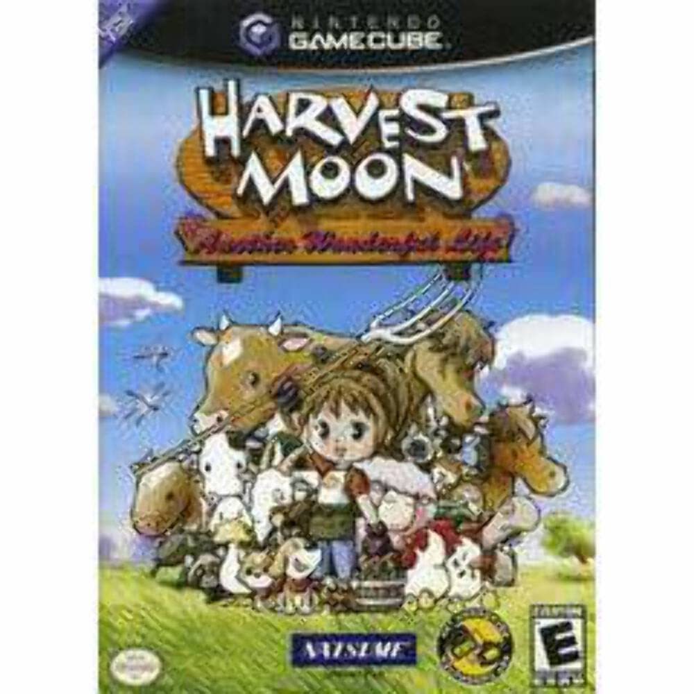 Harvest Moon Wonderful Life - Nitendo GameCube Midia Fisica Lacrado Novo