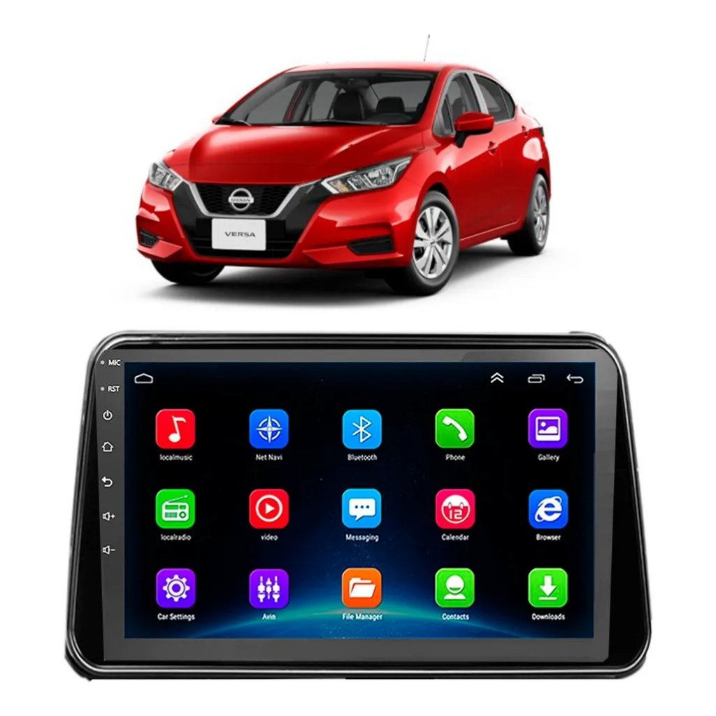 Multimidia 10p Nissan Versa 2021-2025 Android Carplay 4gb/64gb