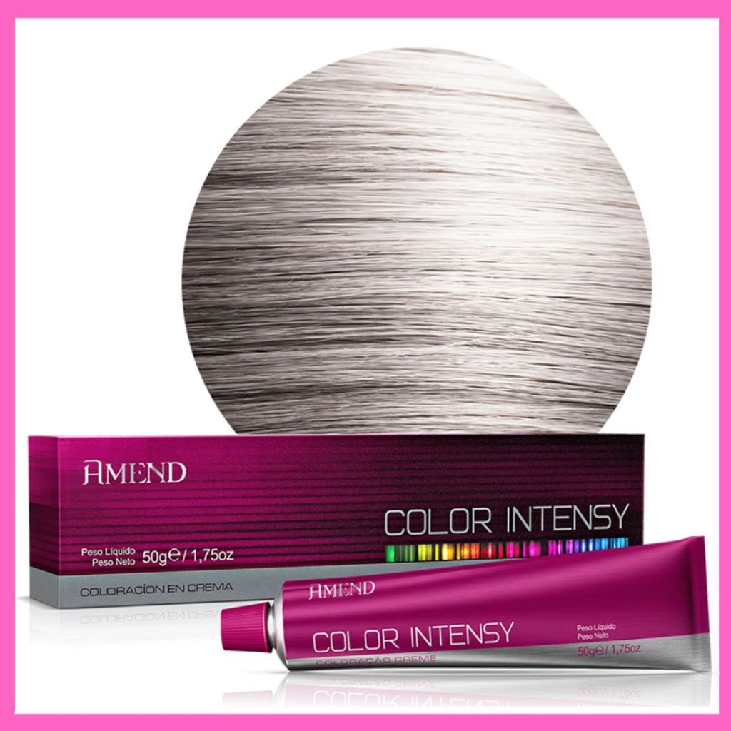 Coloração 0.1 Cinza Intensificador Amend Cosmetics Color Intensy em Oferta na Shopee