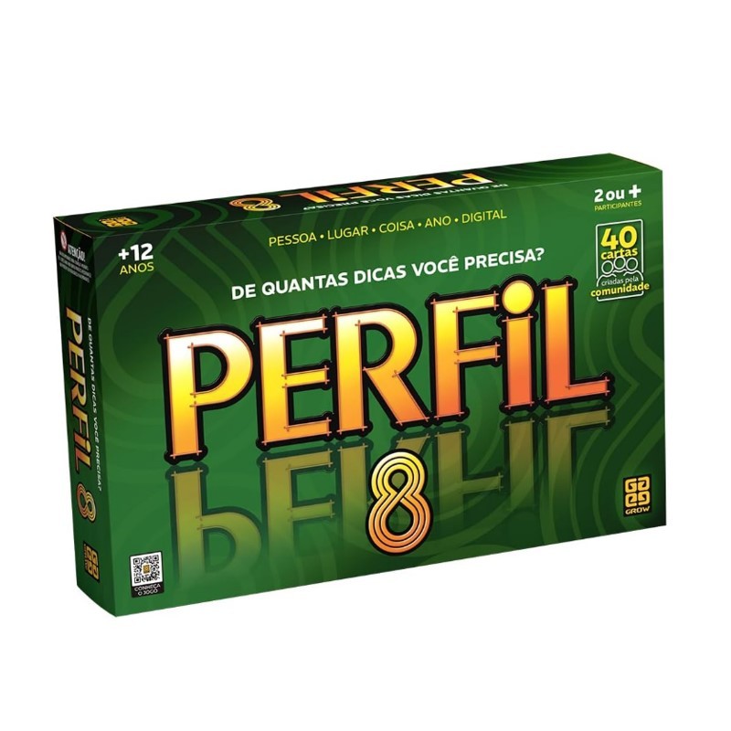 Jogo De Tabuleiro Perfil 8 - Grow em Oferta na Shopee