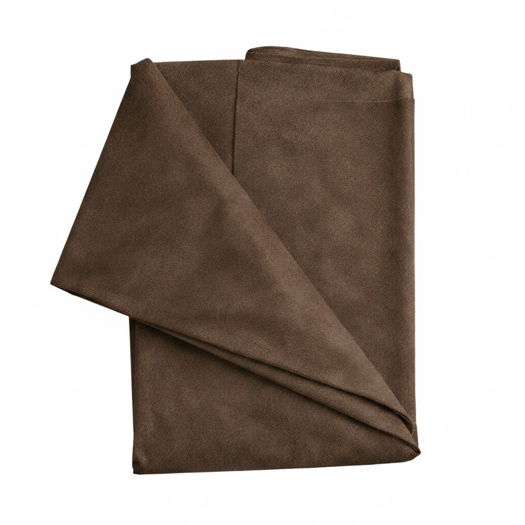 Tecido Suede Chocolate Liso Veludo 1,40 metros x 5 metros 10 metros 15 metros ou 25 metros