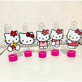 Tubetes Hello Kitty - Festa / Decoração / Lembrancinha