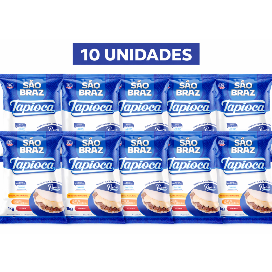 Tapioca Semi Pronta São Braz - 10kg
