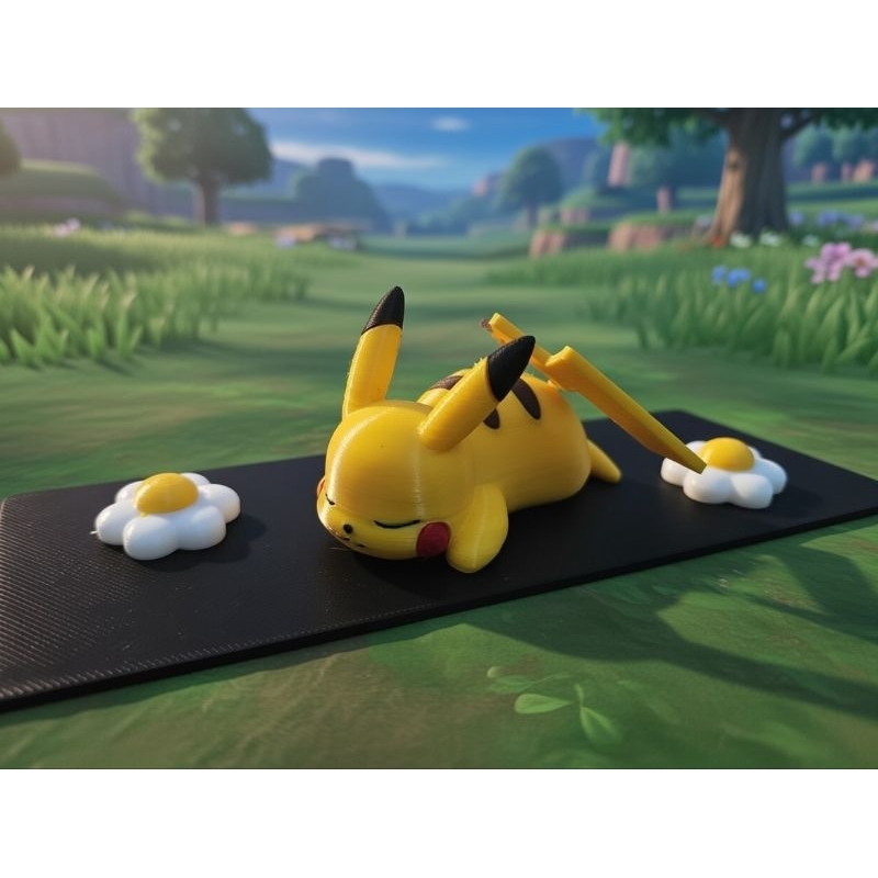 Suporte para Dock Nintendo Switch 1 e 2 – Pikachu Dormindo