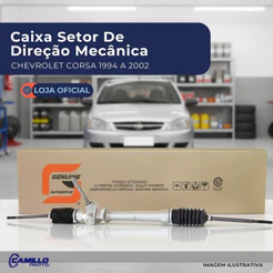 Caixa Setor Direção Mecânica Chevrolet Corsa Classic Celta Prisma Agile Montana Tigra Genuine Automotive Original
