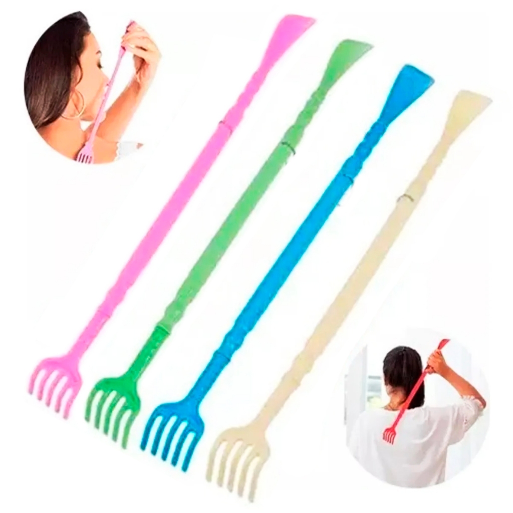 Calçadeira e Coçador de Costas 2 em 1 Veste Sapatos com 47cm