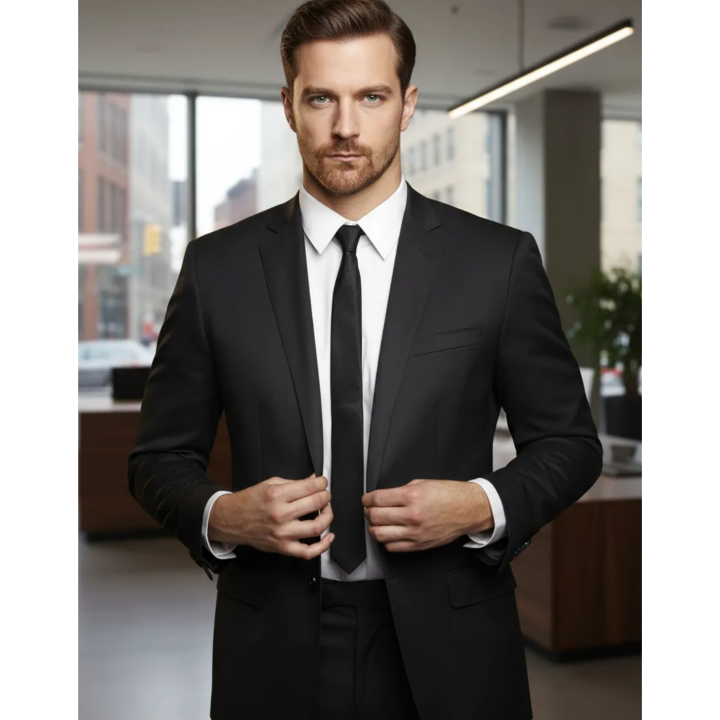 Terno Masculino Oxford Dois Botões Corte Italiano Lançamento Premium