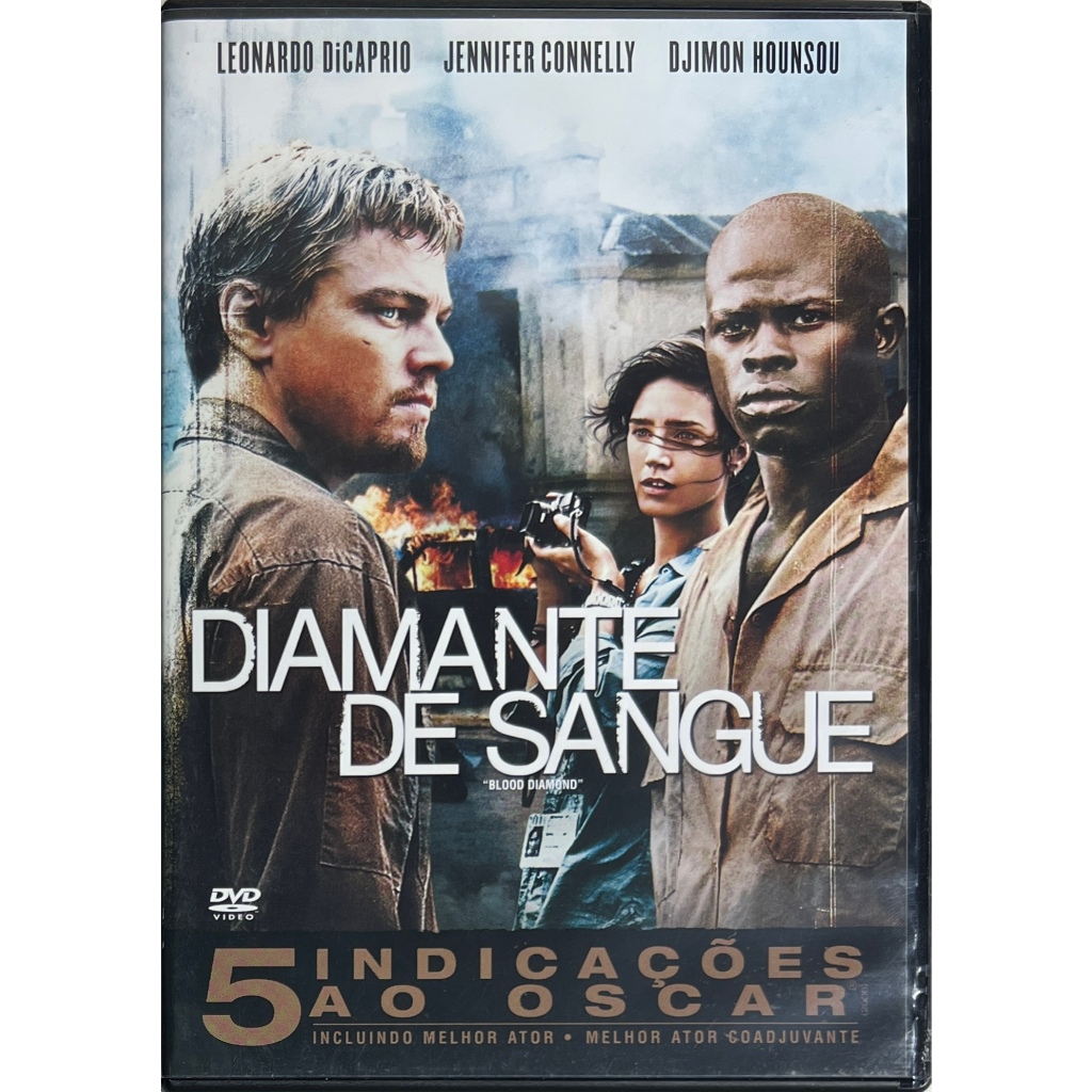 Diamante de Sangue - Leonardo DiCaprio - DVD Original