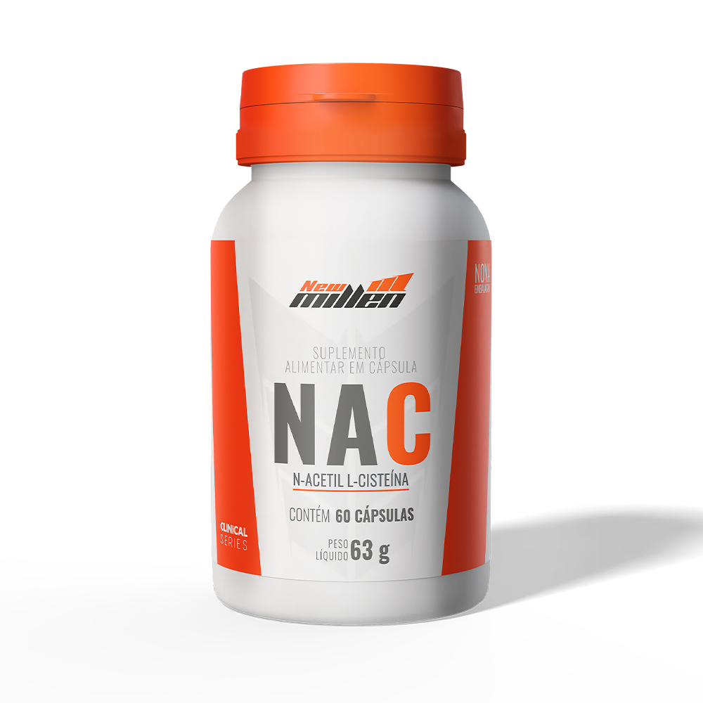 New Millen NAC 60 Cápsulas (N-Acetil L-Cisteína)