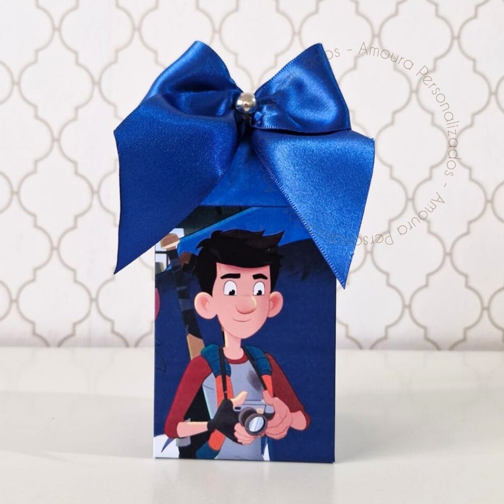 CAIXA PIRÂMIDE PERSONALIZADA PARA LEMBRANCINHAS 4 CONTRA O APOCALIPSE | CAIXINHA |FESTA |ANIVERSARIO