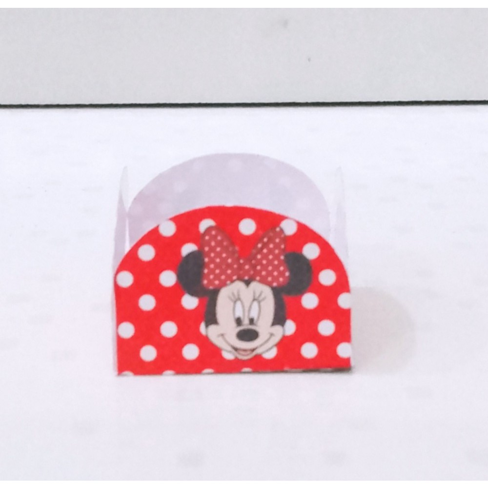 Forminha de Doces Minnie Personalizada – Festa Infantil Lembrancinha Aniversário