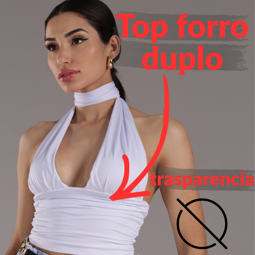 TOP MULTIFORMAS FORRO DUPLO FRENTE ÚNICA