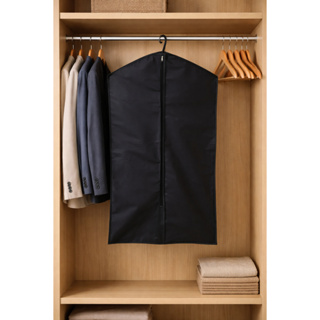 Kit 5 Capa Protetora para Terno Camisa Social Roupas Preto Polietileno em Oferta na Shopee