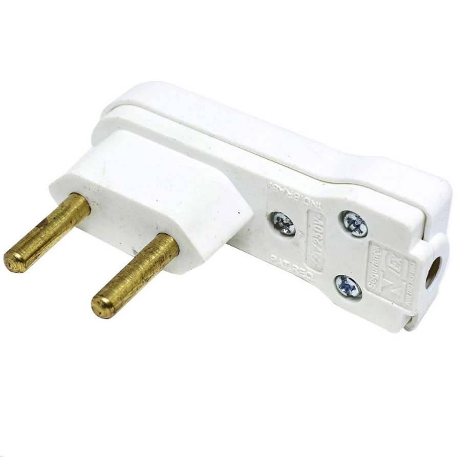 Adaptadores Prensa Cabo 2 Pinos 10A Conexão Elétrica Segura Fácil de Montar em Fios [Envio HOJE]