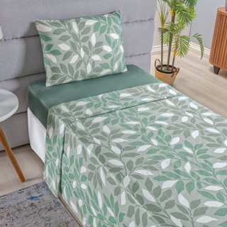 Jogo Lençol Solteiro Percal 400 Fios 3 Pçs Macio Toque Suave em Oferta na Shopee