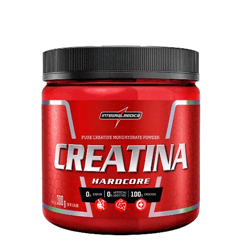 Creatina 100% Pura Integralmedica 300g Força E Performance Suplemento Esportivo Energia Desempenho Muscular Treino Inten