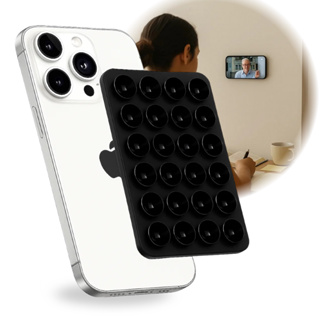 KIT 2 Suporte De Silicone Com Ventosa Para Celular Para Superfície Fixa Parede Espelho em Oferta na Shopee