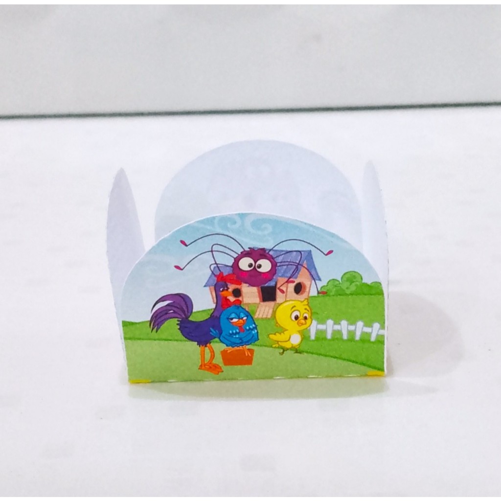Forminha de Doces Galinha Pintadinha Personalizada – Festa Infantil Lembrancinha Aniversário