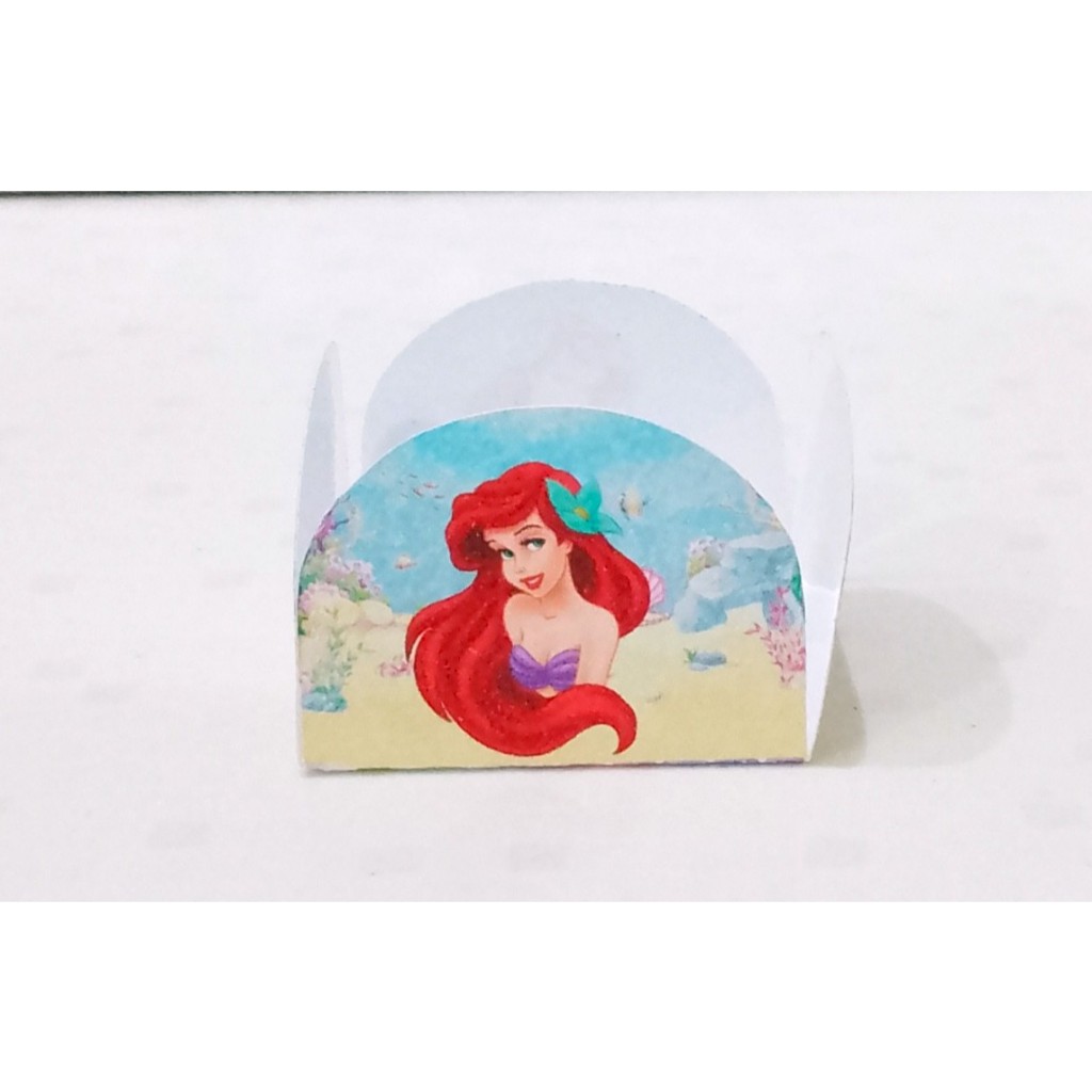 Forminha de Doces  Pequena Sereia Personalizada – Festa Infantil Lembrancinha Aniversário