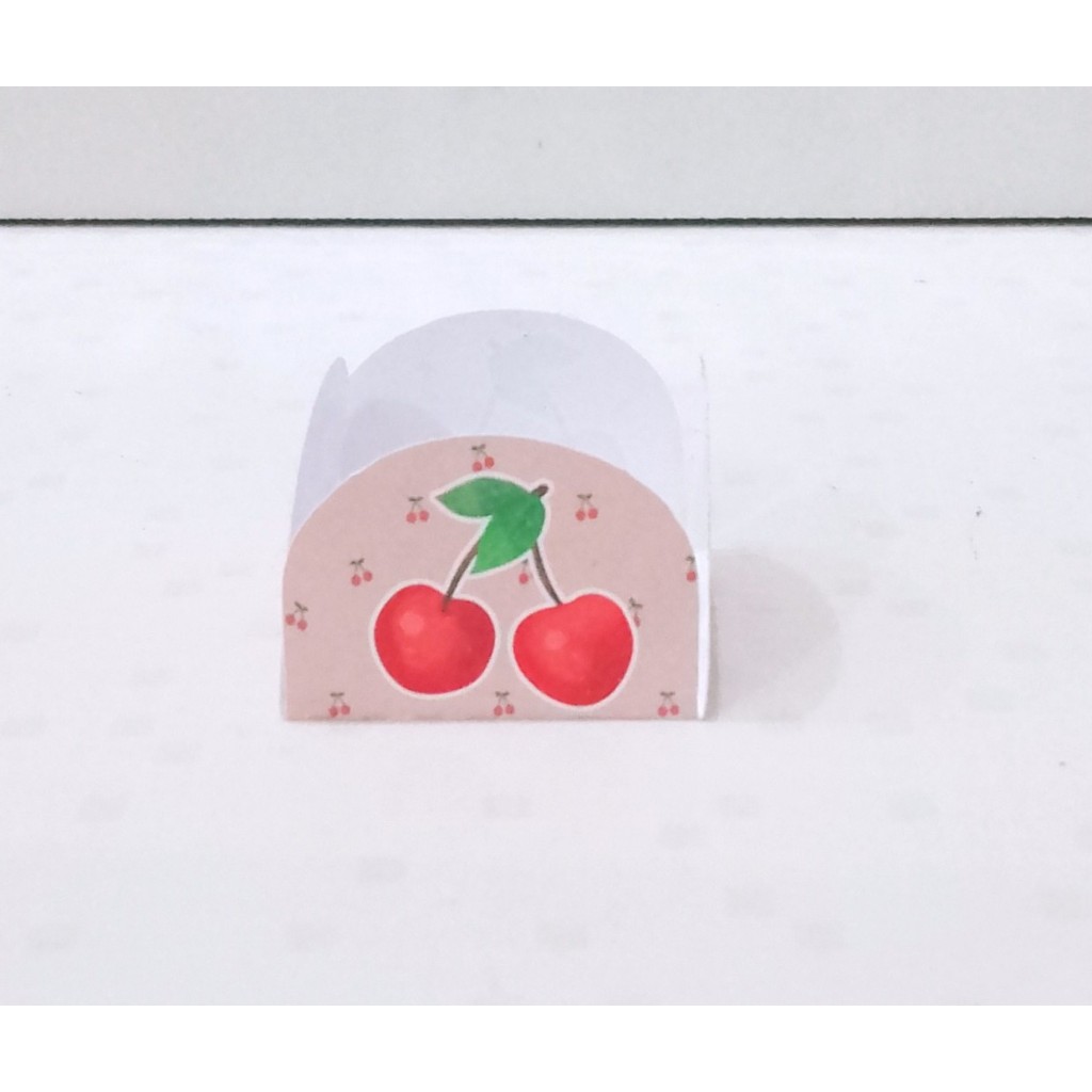 Forminha de Doces Cereja Personalizada – Festa Infantil Lembrancinha Aniversário