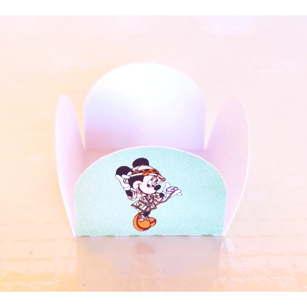 Forminha de Doces Mickey Safari Personalizada – Festa Infantil Lembrancinha Aniversário