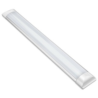 Luminária Linear Tubular Sobrepor Slim Flat 36w Branco Frio em Oferta na Shopee